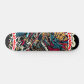 Inimical Japans Abstract Persoonlijk Skateboard (Horizontaal)
