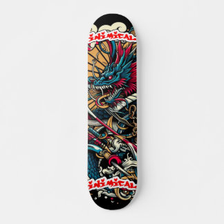 Inimical Japans Abstract Persoonlijk Skateboard