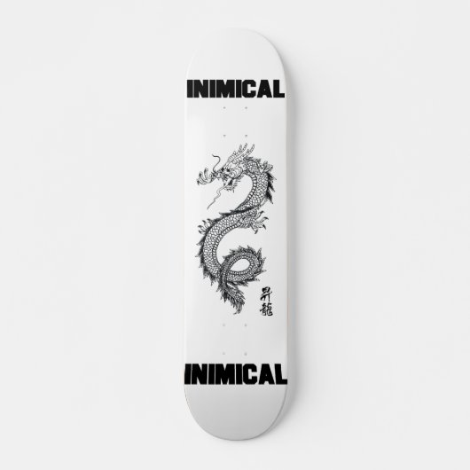 Inimical King Dragon Persoonlijk Skateboard (Voorkant)