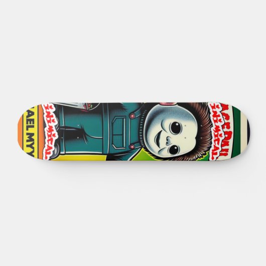 Inimical Lil' Mikey Persoonlijk Skateboard (Horizontaal)