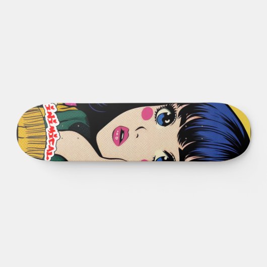 Inimical Meisje POP Serie #1 Skateboard (Horizontaal)
