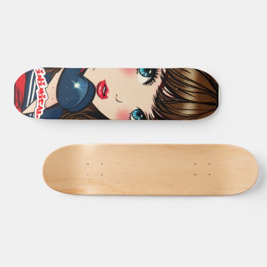 Inimical Meisje POP! Serie #3 Skateboard (Horizontaal)