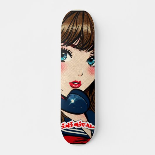 Inimical Meisje POP! Serie #3 Skateboard (Voorkant)