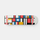 Inimical Mondriaan Persoonlijk Skateboard (Horizontaal)