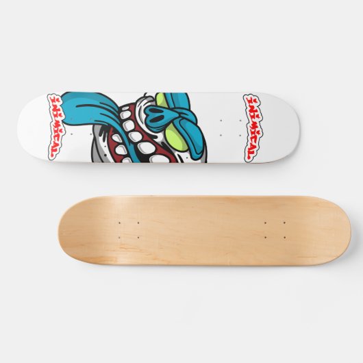 Inimical Monster Ball Persoonlijk Skateboard (Horizontaal)