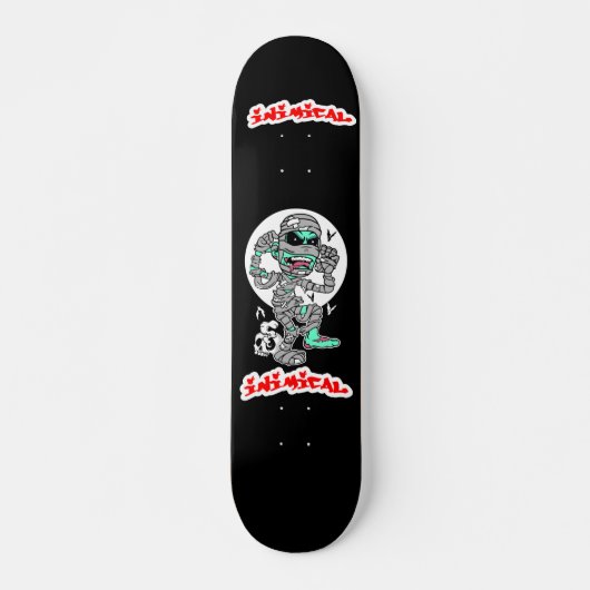 Inimical Mummy Deck Persoonlijk Skateboard (Voorkant)