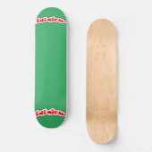 Inimical perfecte groene chroma sleutel persoonlijk skateboard (Voorkant)