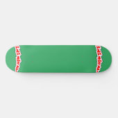 Inimical perfecte groene chroma sleutel persoonlijk skateboard (Horizontaal)