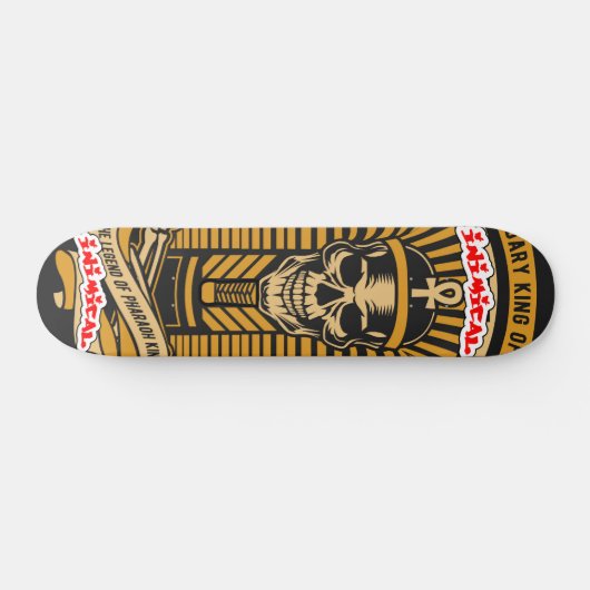 Inimical Pharaoh King Persoonlijk Skateboard (Horizontaal)