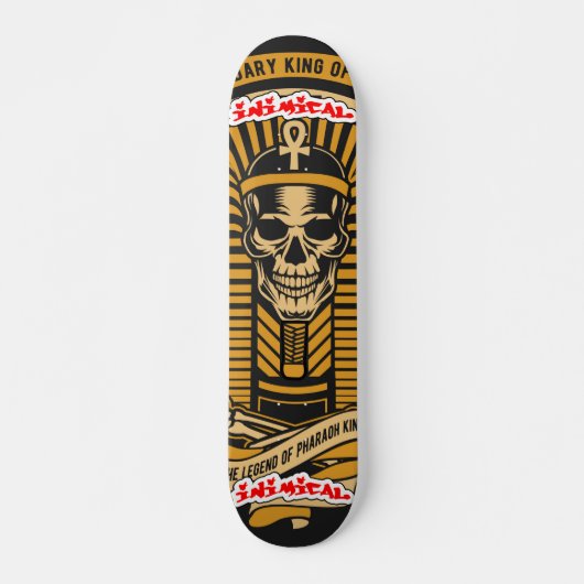 Inimical Pharaoh King Persoonlijk Skateboard (Voorkant)