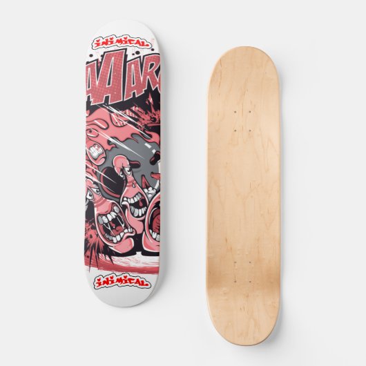 Inimical Pin Killer Persoonlijk Skateboard (Voorkant)