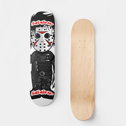 Inimical Psycho Eddie Persoonlijk Skateboard (Voorkant)