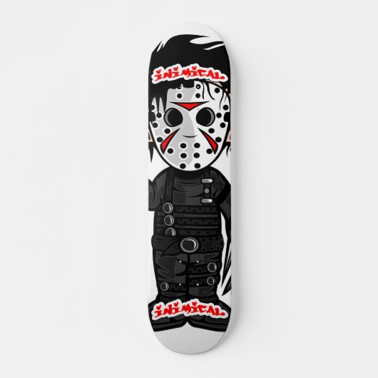Inimical Psycho Eddie Persoonlijk Skateboard (Voorkant)