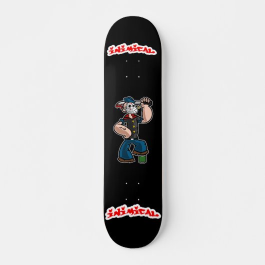 Inimical Psycho Sailor Persoonlijk Skateboard (Voorkant)