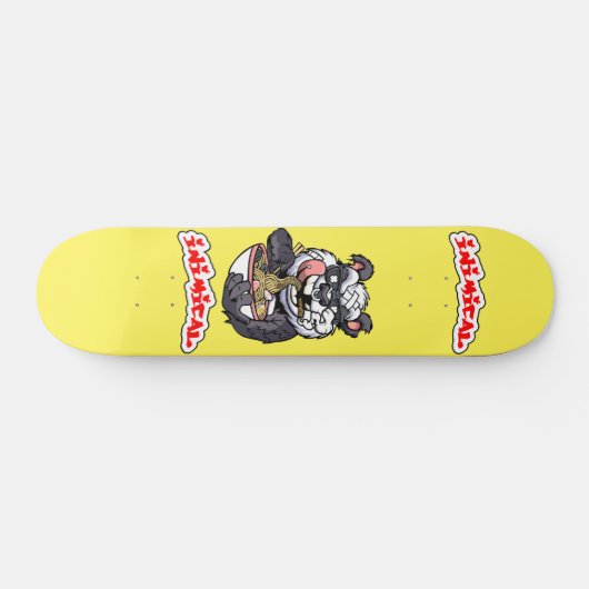 Inimical Ramen Panda Skateboard Deck (Horizontaal)