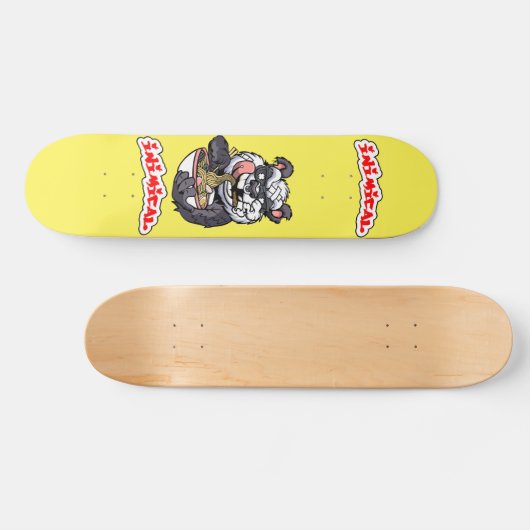 Inimical Ramen Panda Skateboard Deck (Horizontaal)