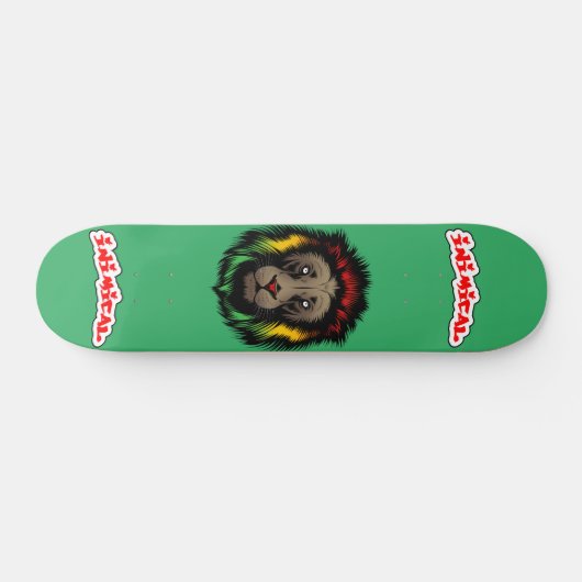 Inimical Reggae Lion Persoonlijk Skateboard (Horizontaal)