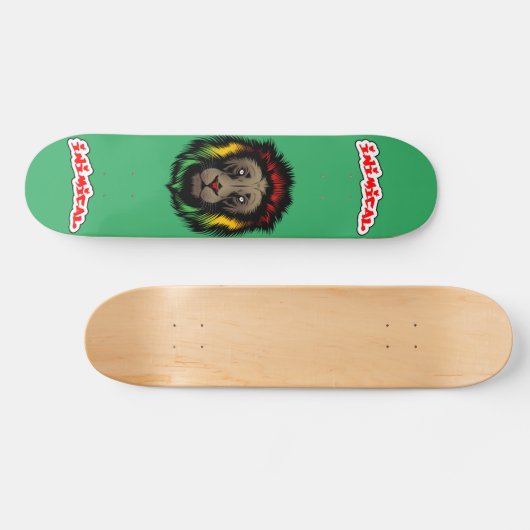 Inimical Reggae Lion Persoonlijk Skateboard (Horizontaal)