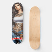 Inimical Rosa Persoonlijk Skateboard (Voorkant)