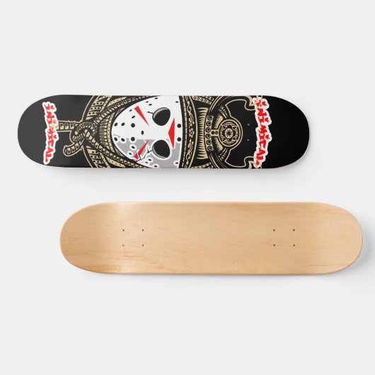 Inimical Samurai Horror Persoonlijk Skateboard (Horizontaal)