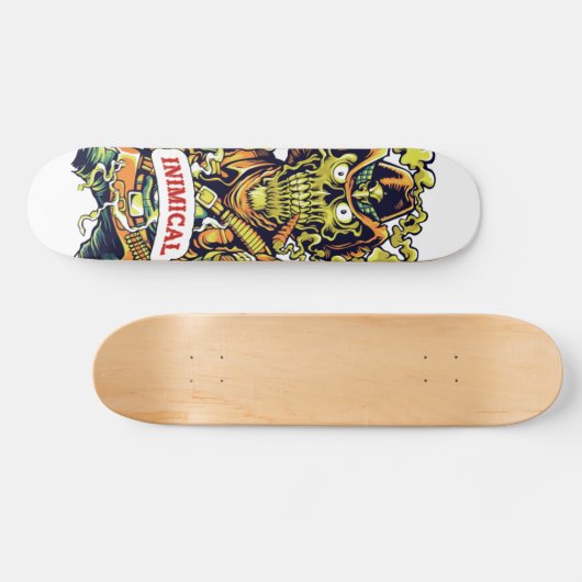 Inimical Savage Cowboy Persoonlijk Skateboard (Horizontaal)
