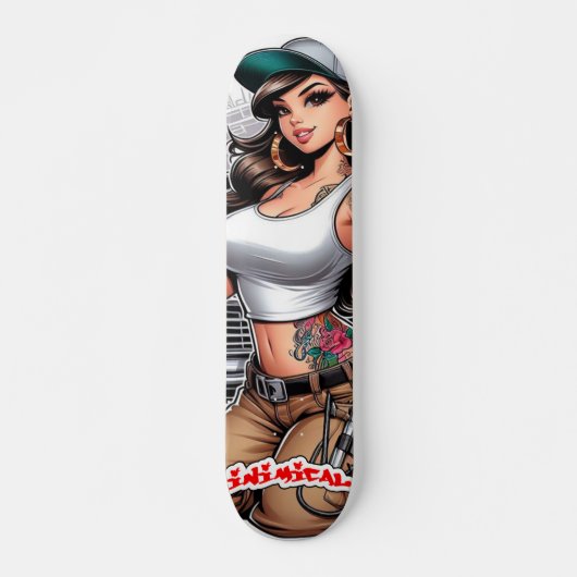 Inimical Sheryl Persoonlijk Skateboard (Voorkant)
