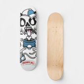 Inimical Shook Panda Persoonlijk Skateboard (Voorkant)