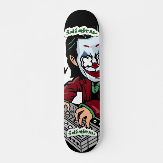Inimical Synth Clown Persoonlijk Skateboard (Voorkant)