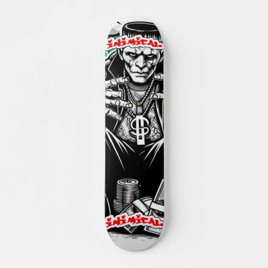 Inimical Thug Franky Persoonlijk Skateboard (Voorkant)
