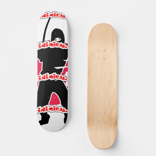 Inimical Urban Ninja Persoonlijk Skateboard (Voorkant)