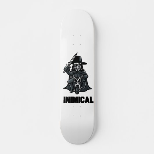 Inimical Vendetta Persoonlijk Skateboard (Voorkant)