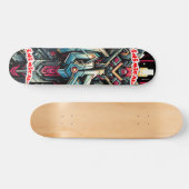 Inimical Wildstyle Graffiti Abstract Persoonlijk Skateboard (Horizontaal)