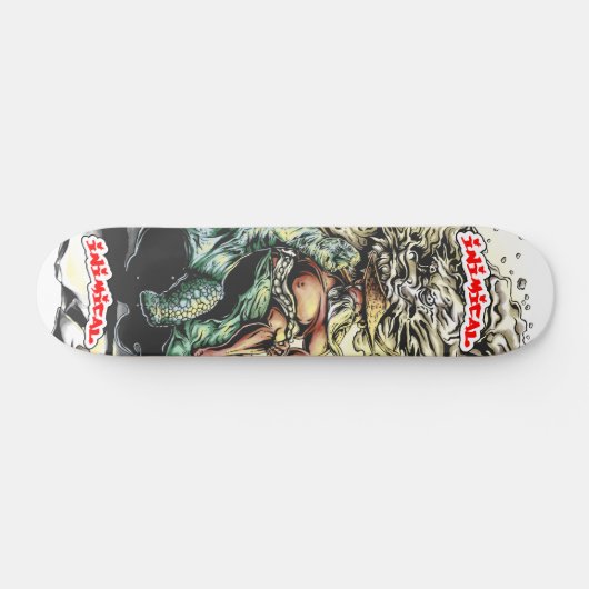 Inimical Wise Old Man Deck Persoonlijk Skateboard (Horizontaal)