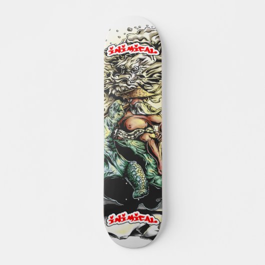 Inimical Wise Old Man Deck Persoonlijk Skateboard (Voorkant)