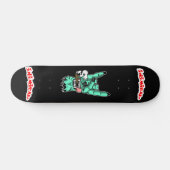 Inimical Zombie Hand Devil Sign. Persoonlijk Skateboard (Horizontaal)