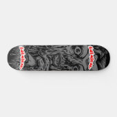 Inimical Zombie Lady Persoonlijk Skateboard (Horizontaal)