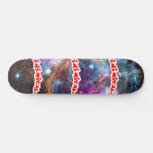 Inimieke kosmische nevel persoonlijk skateboard (Horizontaal)