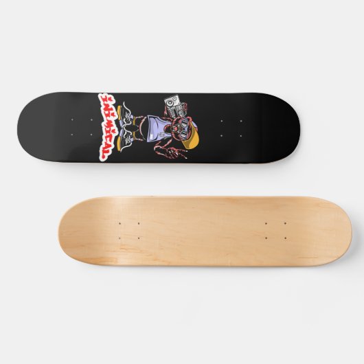 Inimisch Beer Persoonlijk Skateboard (Horizontaal)