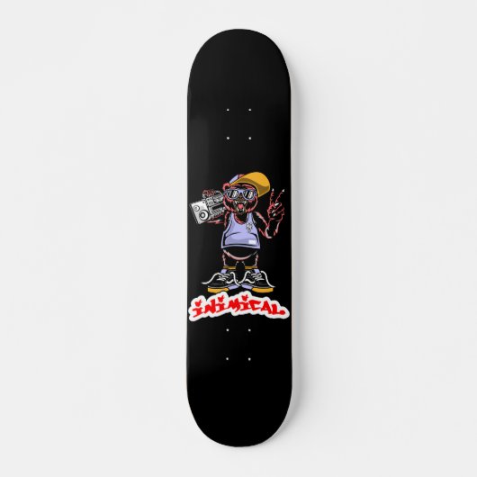 Inimisch Beer Persoonlijk Skateboard (Voorkant)