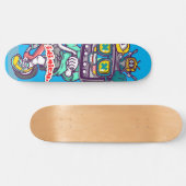Inimisch Boxhead Persoonlijk Skateboard (Horizontaal)