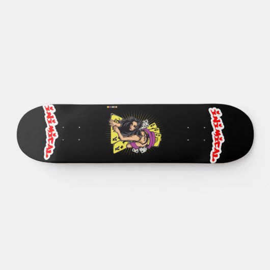 Inimisch hete stuk van het luisdek persoonlijk skateboard (Horizontaal)