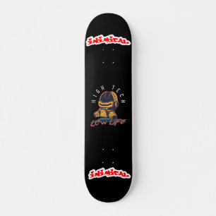 Inimisch hoog technisch laag leven persoonlijk skateboard