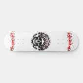 Inimisch Roos Persoonlijk Skateboard (Horizontaal)