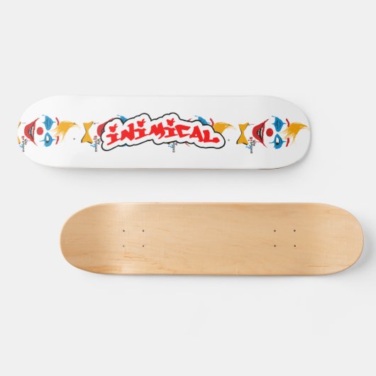 Inimisch waarom zo'n serieuze clown persoonlijk skateboard (Horizontaal)