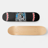 Inimische astronautsnoer persoonlijk skateboard (Horizontaal)