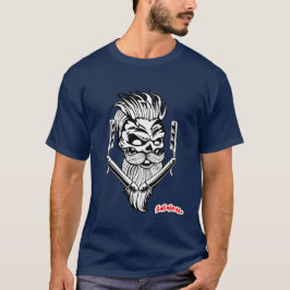 Inimische Barber Skull T-shirt