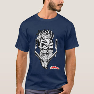 Inimische Barber Skull T-shirt