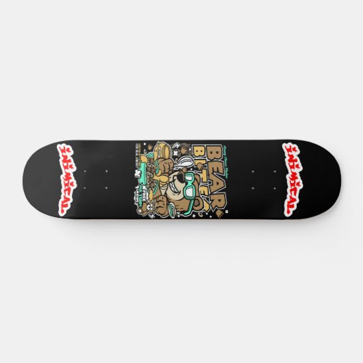 Inimische Beren Persoonlijk Skateboard (Horizontaal)