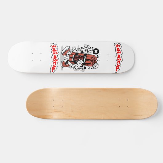 Inimische dynamiet persoonlijk skateboard (Horizontaal)