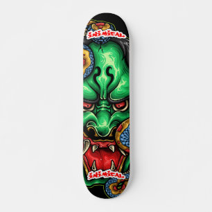 Inimische meester van het slangendek persoonlijk skateboard